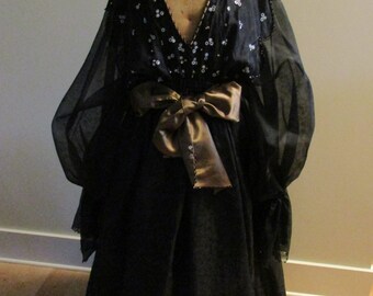 SPRING SALE - Stunning Vintage Zandra Rhodes Dress - 15% Off