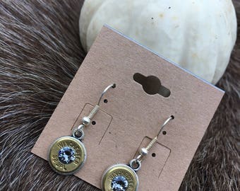 Dangle bullet earrings