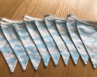 Blue Sky & Clouds Bunting