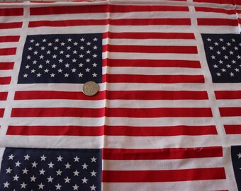 24 Vintage flag fabric
