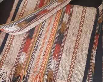 Coton tissé Vintage besace bandoulière Boho