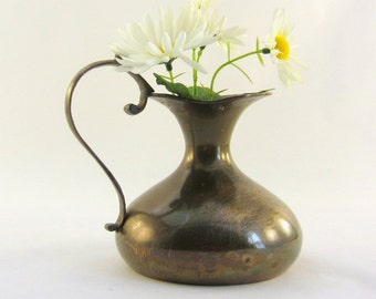 Vintage Brass Pitcher/Vase