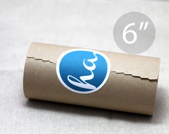 6" Kraft Wrapping Paper Roll - 180 feet (60 yards) – Lightweight