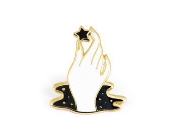 Cosmic Touch Enamel Pin