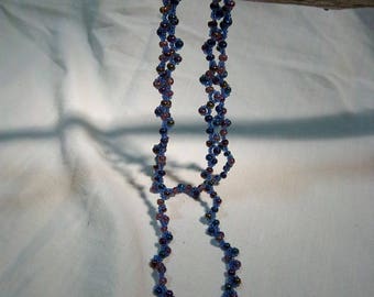 Woven Seed bead Necklace - 29"