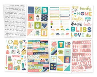 SALE Simple Stories Domestic Bliss Stickers