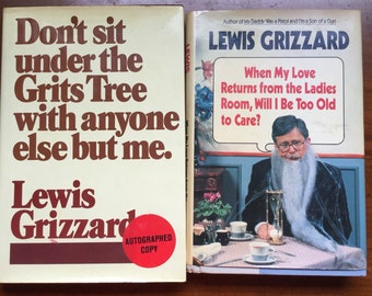 Lewis Grizzard life humor books one autographed by the author