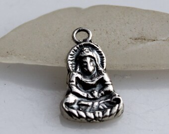Buddah Charm Sterling Silver