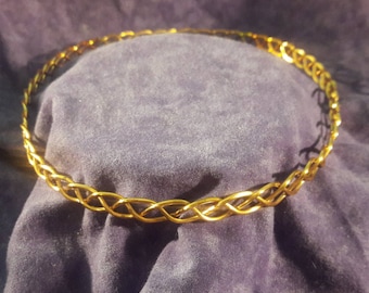 SCA Circlet Gold Medieval Circlet AOA
