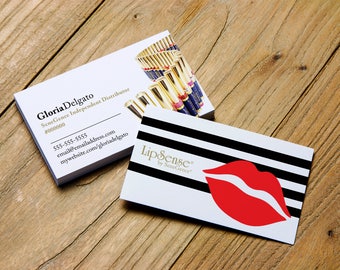 LipSense > Printable Business Card > Personalized for SeneGence Independent Distributors