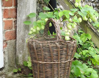 Woven gathering basket