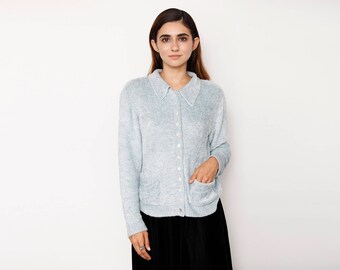 Powder Blue Soft Cardigan