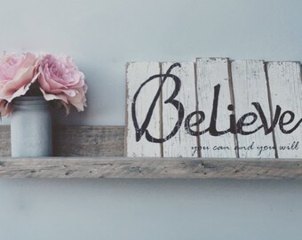 Ledge Shelf, Floating Shelves, Wall Shelf, Picture Ledge Shelf, Gallery Shelf, Nursery, Bookshelf