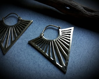 earrings *triangle small*