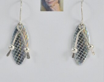 Alluring Sterling Silver Earrings CSS156E