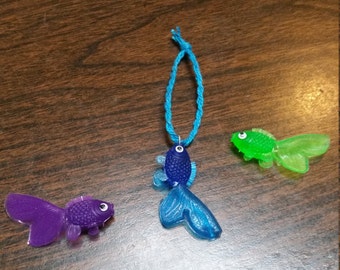 Colorful goldfish ornament