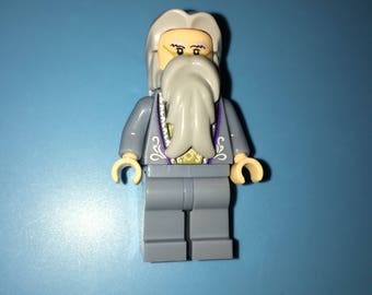 Harry Potter Professor DUMBLEDORE Custom Movie Wizard Minifigure