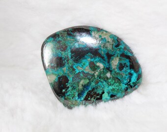 Azurite Malachite cabochon