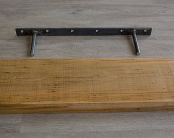 Flottant étagère support - métal (support d’étagère, étagère, bricolage, floating shelves, plateau flottant, support en métal, support mural, étagère murale