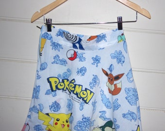 90s Pokemon Skater Skirt