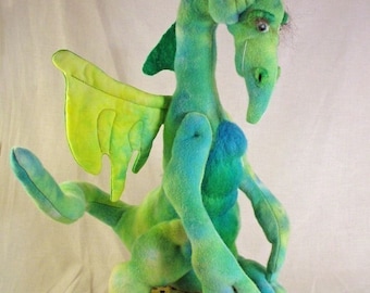 Parcival, a well behaved dragon sewing pattern PDF, digital download