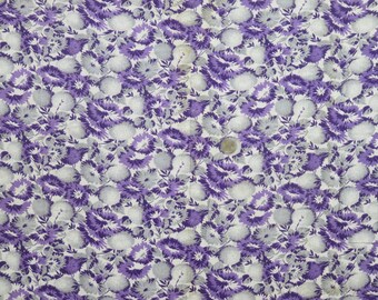 Vintage Feed Sack Fabric Medium Floral