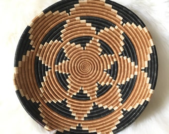 Large Vintage Coil Basket