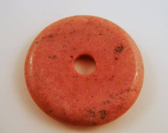 Rhodonite Focal 40mm Pendant