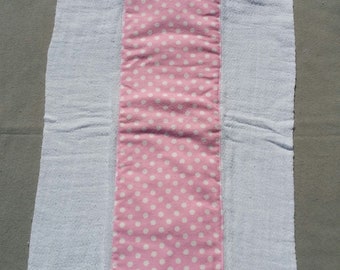 Pretty in Pink Burp Cloth