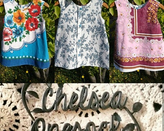 Clementine dress- fully reversible- size 2