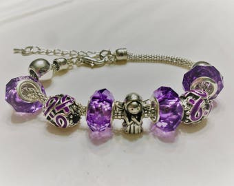 Pancreatic Cancer bracelet