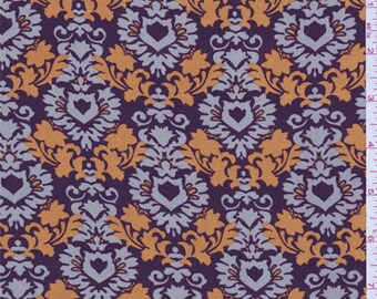 Burgundy/Taupe Crepe de Chine, Fabric By The Yard