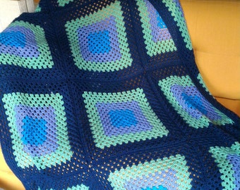 Granny Square Afghan