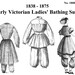 Victorian Bathing Suit Pattern: Multi Size Historical Sewing Pattern - 1800-4