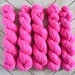 Floozie Mini - Hand Dyed Sock Yarn Heavy Fingering Weight 20g Mini Skein 92yds PlumpleBee Base 75/25 Superwash Merino/Nylon