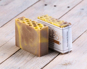 Honey Bunny Soap | Vegan Soap | Honey Soap | Vanilla Soap | Cold Process Soap | Handmade Soap | Homemade Soap | Artisan Soap