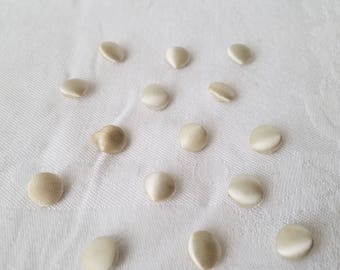 Vintage Silk Buttons