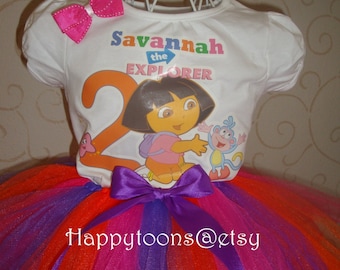 Dora the explorer tutu set