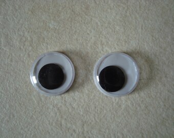 Set of 2 mobile stick pupil eyes