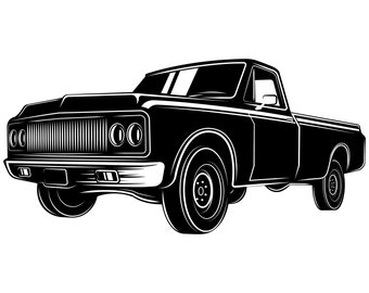 Free Free 83 Silhouette Old Truck Svg SVG PNG EPS DXF File