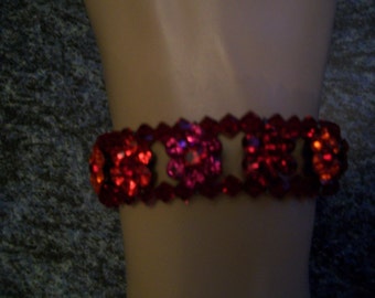Flower Swarovski Crystal bracelet
