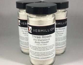 Three Roses - Dry Shampoo and Body Powder