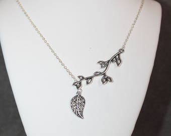 Tree branch necklace