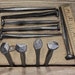 10 Rose Head nails, 3" inch long, rustic vintage antique look, decorative black color, square forged wrought iron ~10*140.8