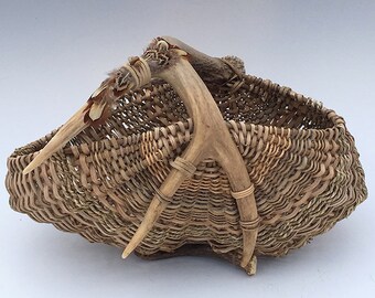 Antler Basket -Item 829 by Susan Ashley