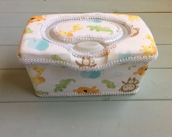Jungle Babies, Wipe Case, Wipes Case, Baby Wipe Case, Wipes Holder, Baby Wipes Case, Wipes Container, Wet Wipe Case, Baby Gift, Babyshower
