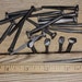 20 Rose head nails, 2" inch long, antique old square forged wrought iron rustic decorative vintage look ~20*140.6