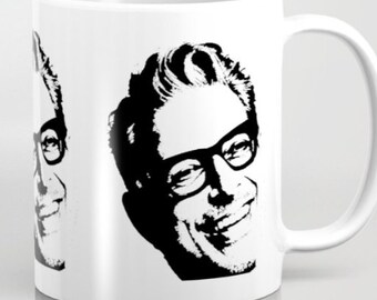 Jeff Goldblum' Smiling Perfect Face on a Mug