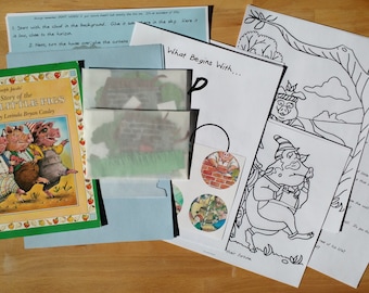 The Story of the Three Little Pigs - Book Adoration Kit