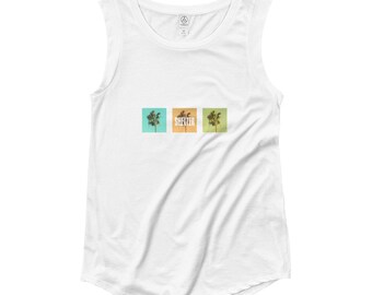 Shelter Palms Women's Cap Sleeve Tank